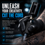 DC Connector Mini Wireless Tattoo Power Supply – 1600mAh High Capacity, Type-C Charging