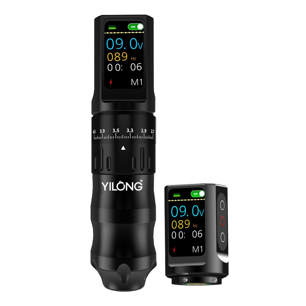 Wireless Tattoo Pen with Large Digital Display