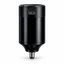 Black DC wireless tattoo power supply on a white background