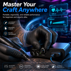 Complete Portable Motor Tattoo Pen Kit – All-in-One Set for Beginners