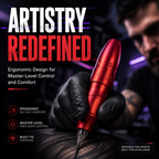 Aluminum Alloy Tattoo Pen – High-Performance Motor Tattoo Machine – Specialized Device for Tattooing and Permanent Makeup