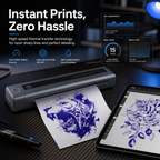 Portable Tattoo Stencil Machine – Wireless Bluetooth Thermal Printer for Tattoo Designs