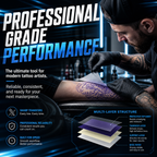 Purple Thermal Tattoo Transfer Paper – Carbonless Stencil Paper for Thermal Tattoo Machines