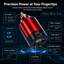 Mini Wireless Tattoo Power Supply (RCA) – LCD Digital Display, Type-C Charging, Portable Power Bank for Tattoo Machines