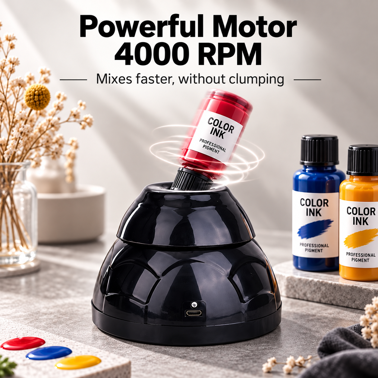 Desktop Tattoo Ink Bottle Mixer Secondary image
