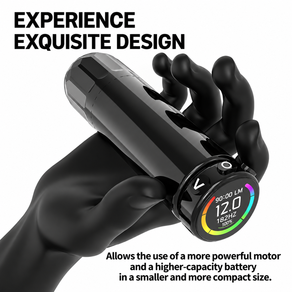 Tattoo Pen with Round Top Display