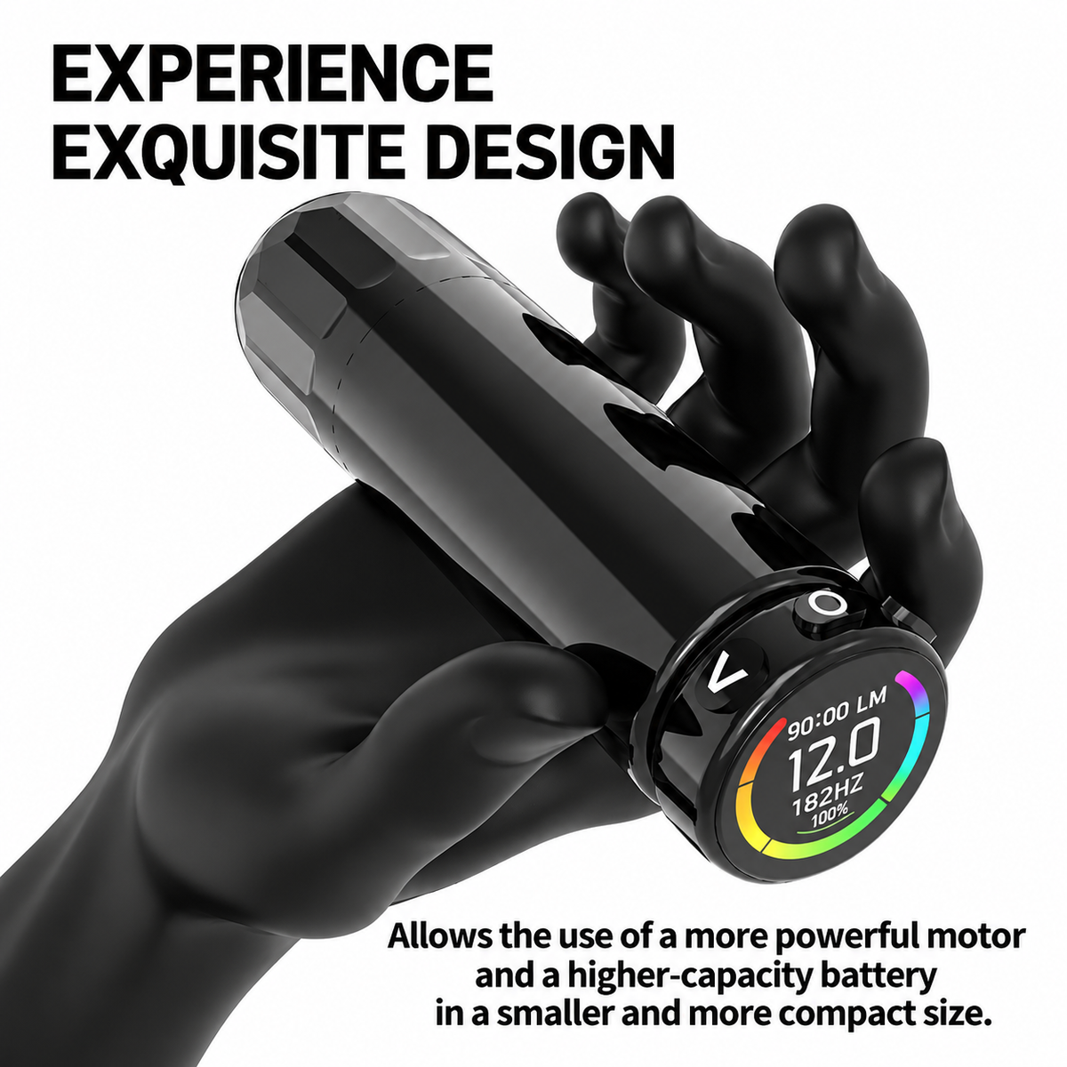 Tattoo Pen with Round Top Display